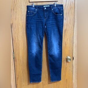Maurice’s skinny Classic true Blue Denim Jeans sz 31 stretch